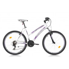 Bicicleta Robike Cougar Lady 26" alb/gri/violet 46cm 2016